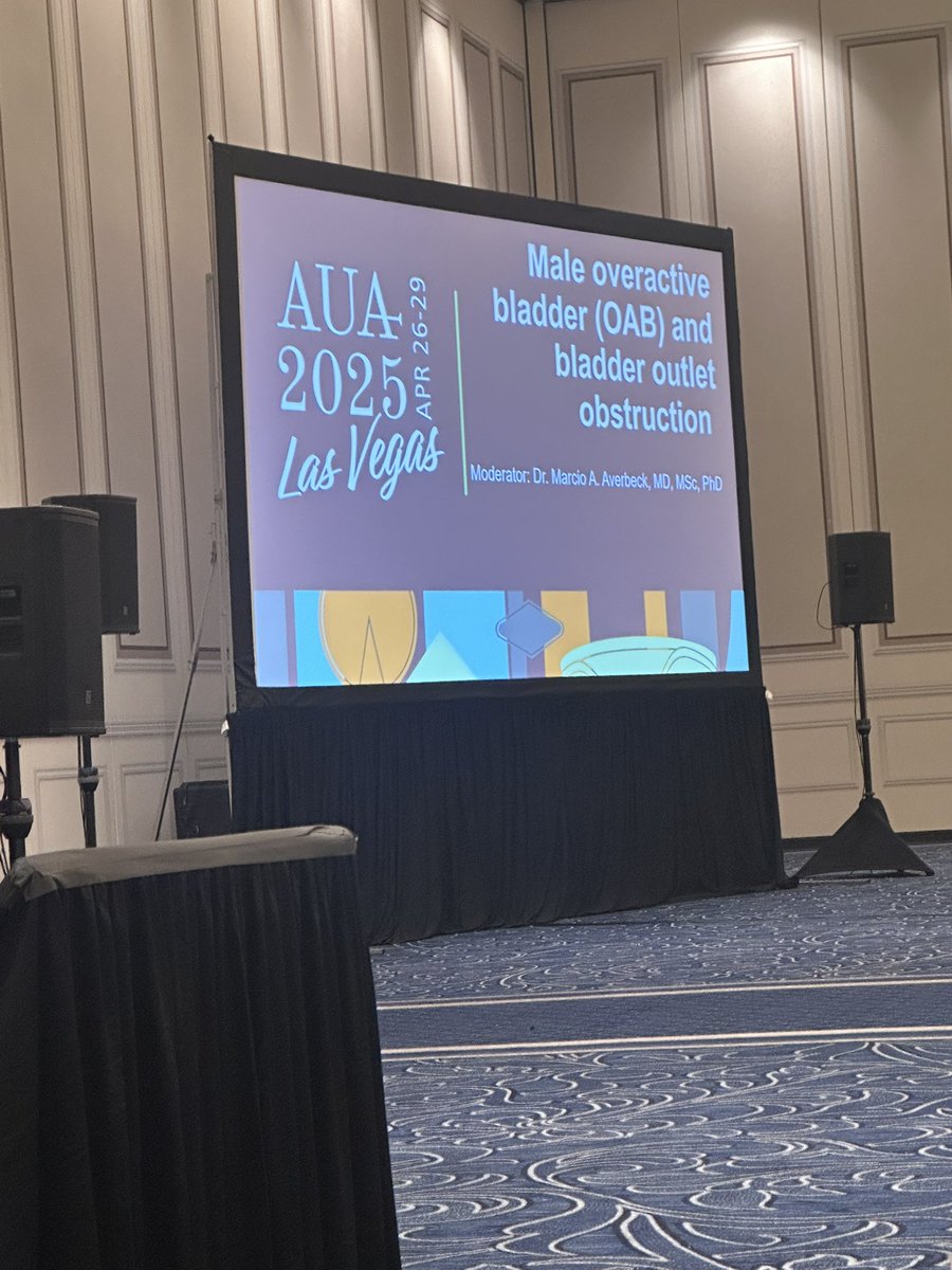Dr. Averbeck (@marcioaverbeck) on Twitter photo Honored to moderate a special panel on OAB and Benign Prostatic Enlargement at CAU session #AUA2025 <a href="/CAU_URO/">Confederación Americana de Urología (CAU)</a> <a href="/AmerUrological/">Amer. Urol. Assn.</a> Men presenting with mixed LUTS should undergo non-invasive assessments, including PVR and uroflowmetry. A patient-centered therapeutic strategy is key. Honored to moderate a special panel on OAB and Benign Prostatic Enlargement at CAU session #AUA2025 <a href="/CAU_URO/">Confederación Americana de Urología (CAU)</a> <a href="/AmerUrological/">Amer. Urol. Assn.</a> Men presenting with mixed LUTS should undergo non-invasive assessments, including PVR and uroflowmetry. A patient-centered therapeutic strategy is key.