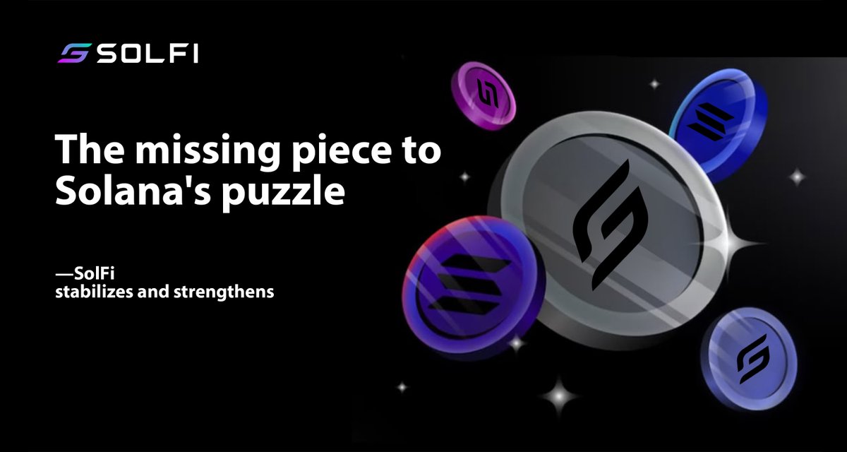Your $SOL deserves to work harder. 🔥
With #SolFi, re-staking isn't just earning — it's evolving.
Smarter strategies, stronger returns, unstoppable growth. 🚀
#DeFi #Solana #SOLFI