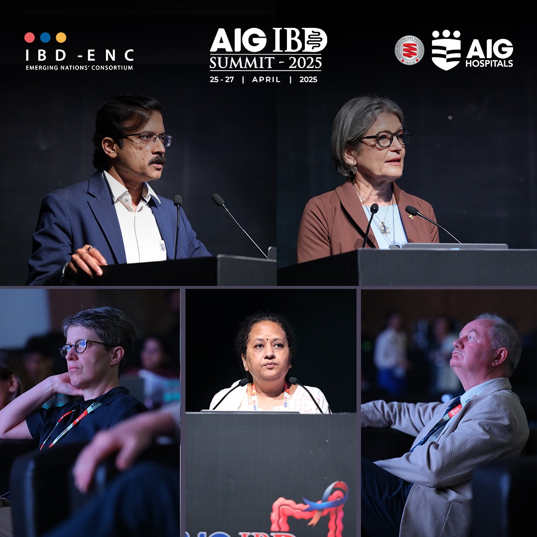 ibd_enc's tweet image. Game-changing milestones at #AIGIBDSummit2025: Women leading in medicine, AI revolutionizing GI care, and collaboration driving a smarter, stronger healthcare system. The future is now! #IBD #Gastroenterology #Hyderabad #MedicalConference