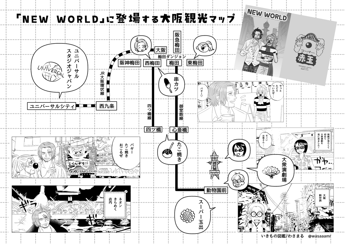 これをペーパーにして一緒に配布したいと思います〜(通販分には付きませんすみません!) 