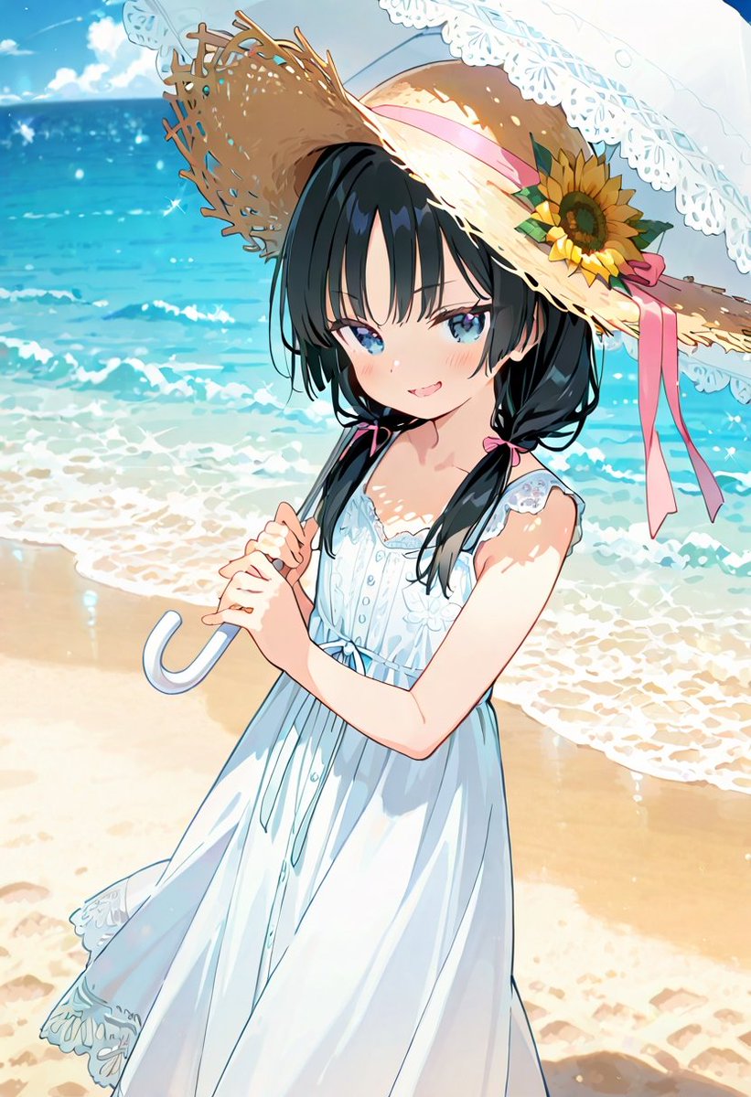 kusui_zatsugaku A.I.ファンアート これから暑くなる季節ということで