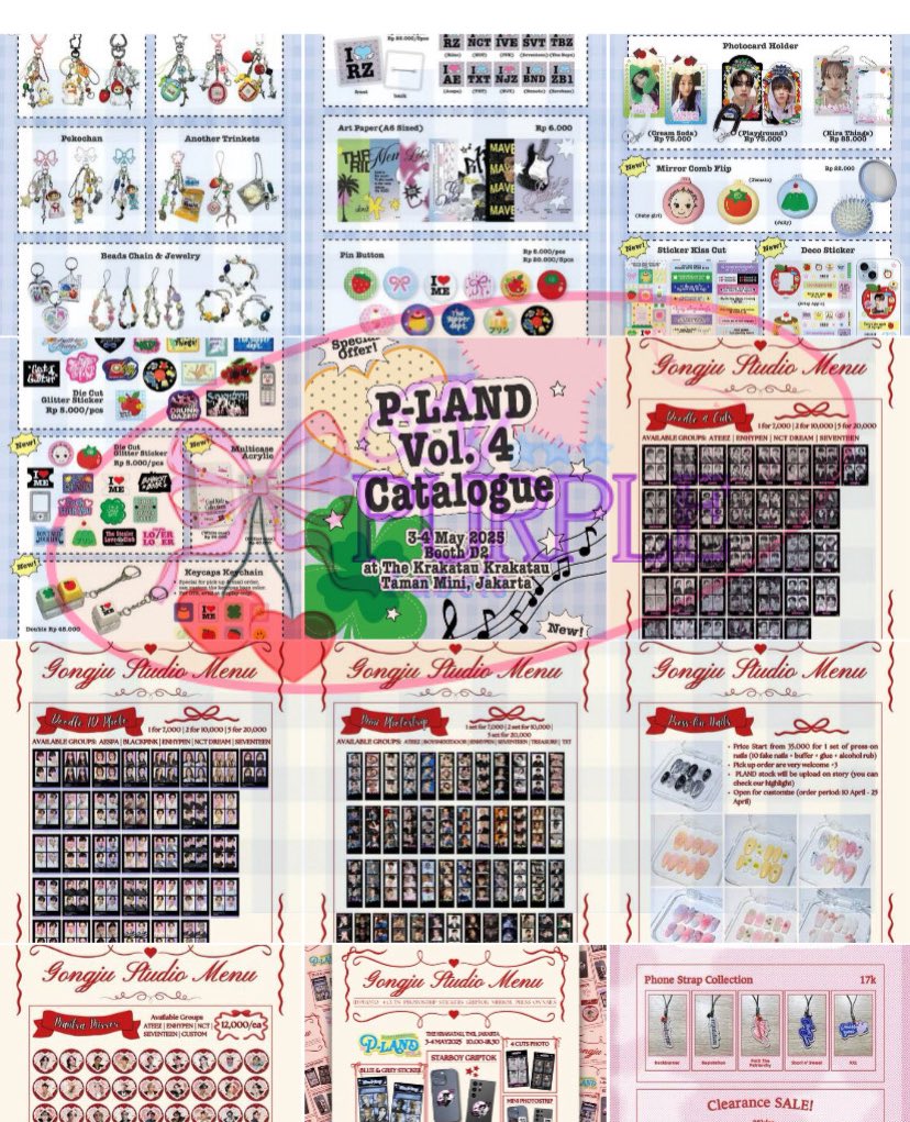 🫧⋆｡˚ JASTIP PLAND VOL 4 
Halo guise! Aku open jastip untuk jajan printilan kpop di pland bulan depan. Yuk yang mau jajan, avail live shopping on D-DAY! 💜✨
s.id/LINKGO