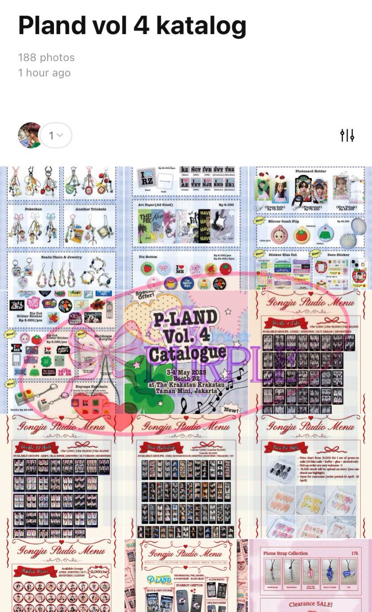 🫧⋆｡˚ JASTIP PLAND VOL 4 
Halo guise! Aku open jastip untuk jajan printilan kpop di pland bulan depan. Yuk yang mau jajan, avail live shopping on D-DAY! 💜✨
s.id/LINKGO