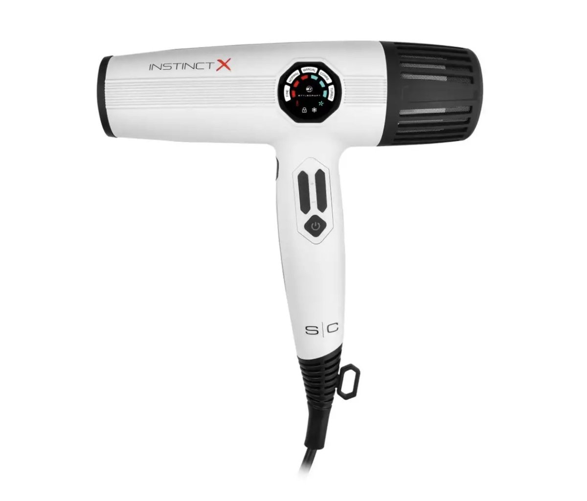 gerryudellinc's tweet image. StyleCraft Instinct-X: 68K RPM brushless motor, 5 presets + 12 manual settings, ionic tech, and memory recall. Includes 2 nozzles, diffuser, and extra filter. #StyleCraft #InstinctX