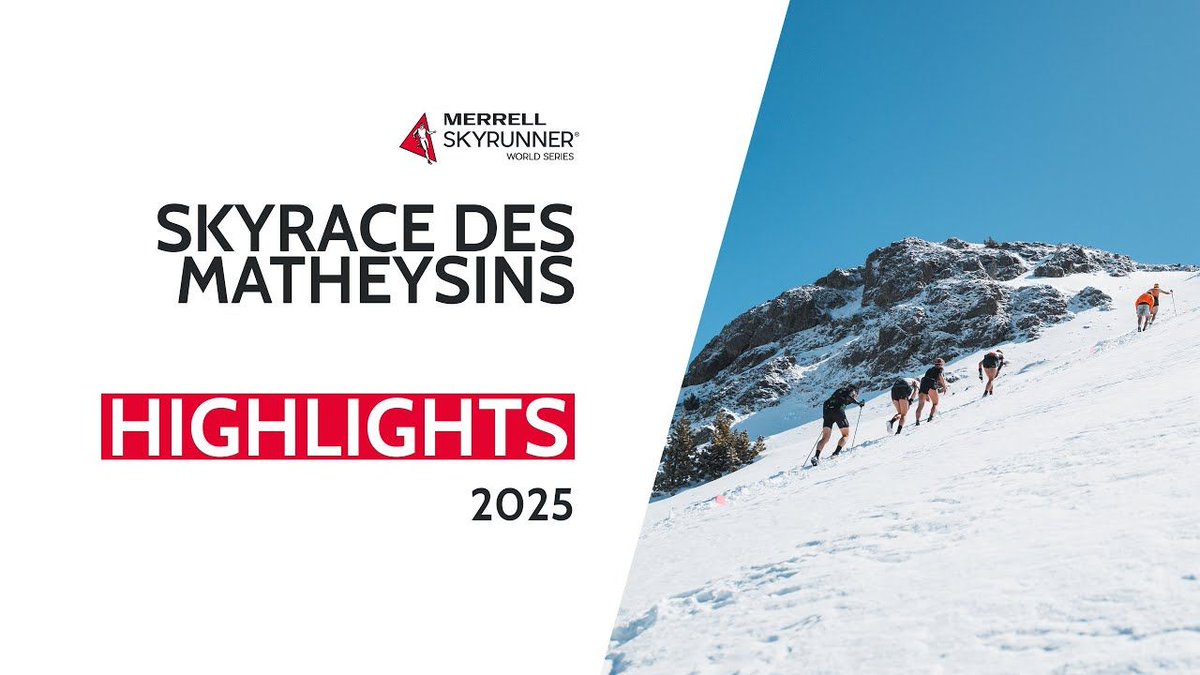 reisquarteu's tweet image. #SkyRace des #Matheysins 2025 - Highlights / #MSWS25 - #Skyrunning: youtu.be/IYEwRI_Nwjk #Running #Athletics