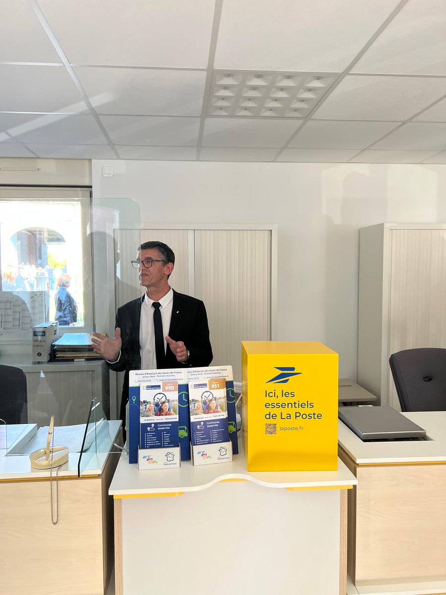 TaverneMichael's tweet photo. Je me suis rendu également ce samedi dans la commune de #jenlain pour l'inauguration de l'annexe de la mairie et de l'agence postale communale. 
Je remercie M. le maire Johan Dremaux pour son invitation. https://t.co/0FCMGamAdK
