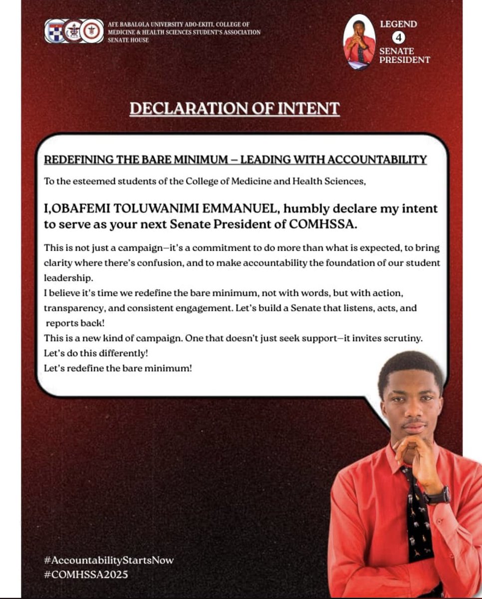 anonymousupdat's tweet image. Another person is campaigning for Senate President? Don’t you people listen in that college? Only elected senators vote for the Senate President — it’s not a general election!