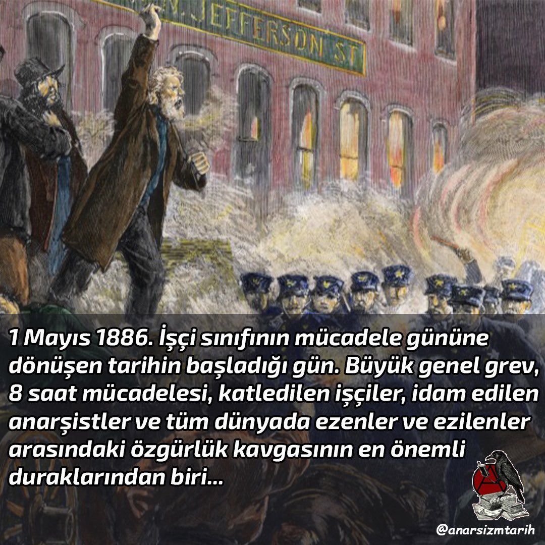 1 Mayıs’ın Tarihi: Vermediler, Aldık! 

1 Mayıs 1886. İşçi sınıfının mücadele gününe dönüşen tarihin başladığı gün. Büyük genel grev, 8 saat mücadelesi, katledilen işçiler, idam edilen anarşistler, ezenler ve ezilenler arasındaki özgürlük kavgası...

“Burada bir kıvılcımı yok