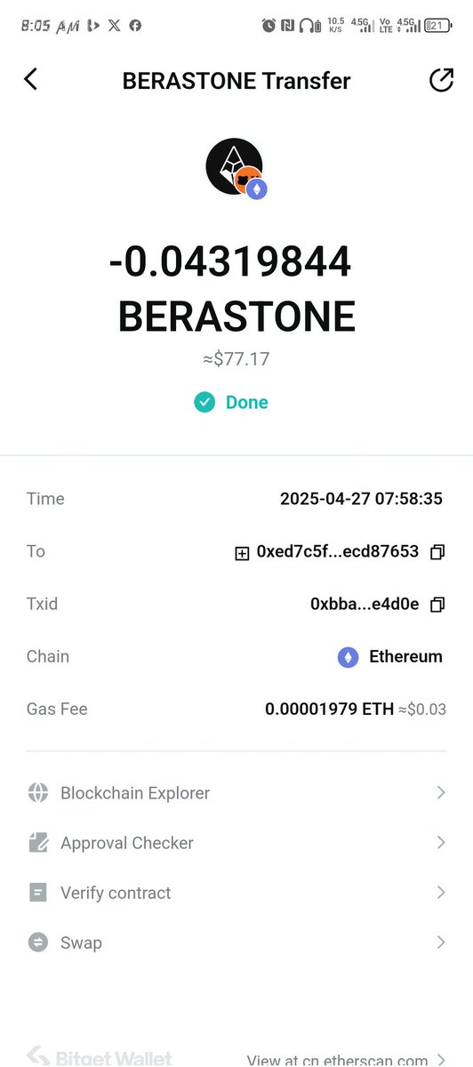 <a href="/Stake_Stone/">StakeStone</a> Just noticed that my berastone got moved from my wallet, am calling out to the <a href="/Stake_Stone/">StakeStone</a> team to kindly investigate this happening.. 

0xe5A6DF02bA73FBE067f74353d6E92078785f38ed