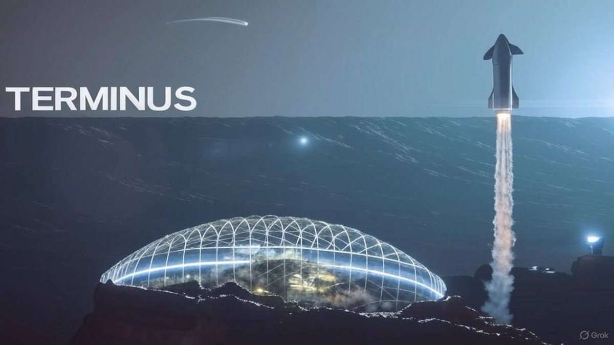 一张图，一个梦。
每个地球人都有一个殖民火星的梦！