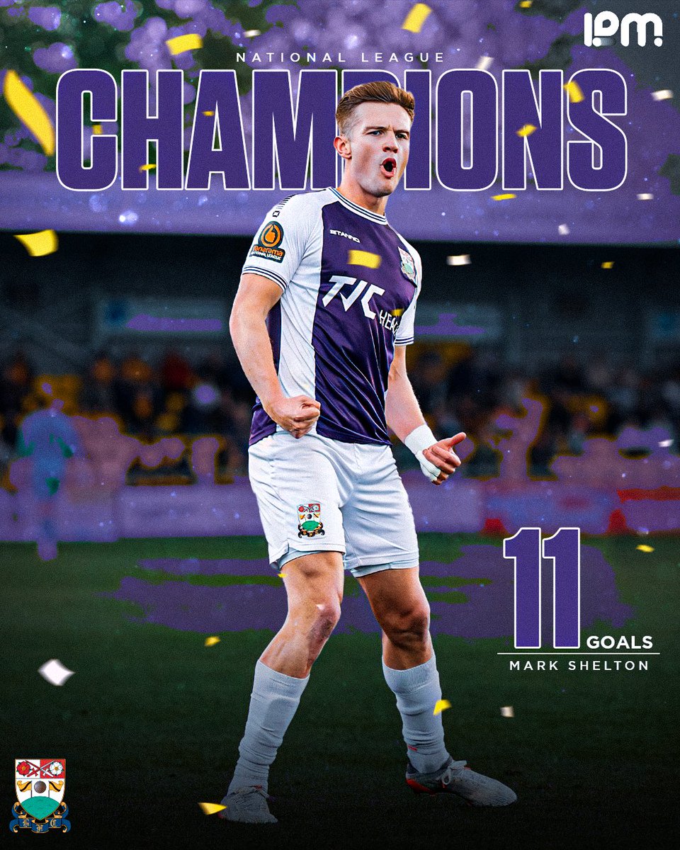 Congratulations <a href="/Mark_Shelton8/">Shelts</a> and <a href="/BarnetFC/">(C) Barnet FC 🐝</a> on a fantastic season! 
Promotion as Champions 🏆👏🏻
11 goals ⚽️👏🏻
#BarnetFC #EFL