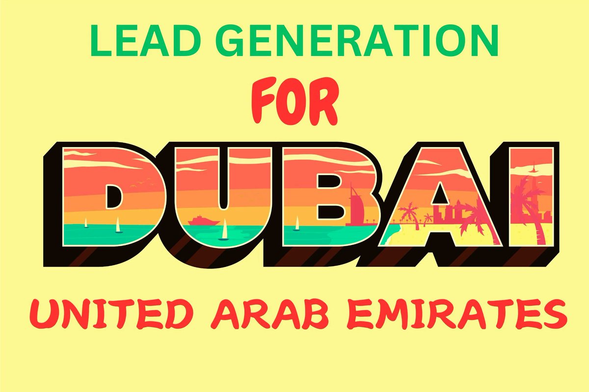 imalaminh's tweet photo. Check out my Gig on Fiverr: be your lead generation expert for Dubai UAE https://t.co/yfFQ9F4egM 

"B2B", "Email", "LinkedIn", "Business leads",  "Real estate", "Fashion", "Property", "GYM", "Architects", "LinkedIn sales navigator", "DUBAI", "UAE" https://t.co/rt7eL0ujz3