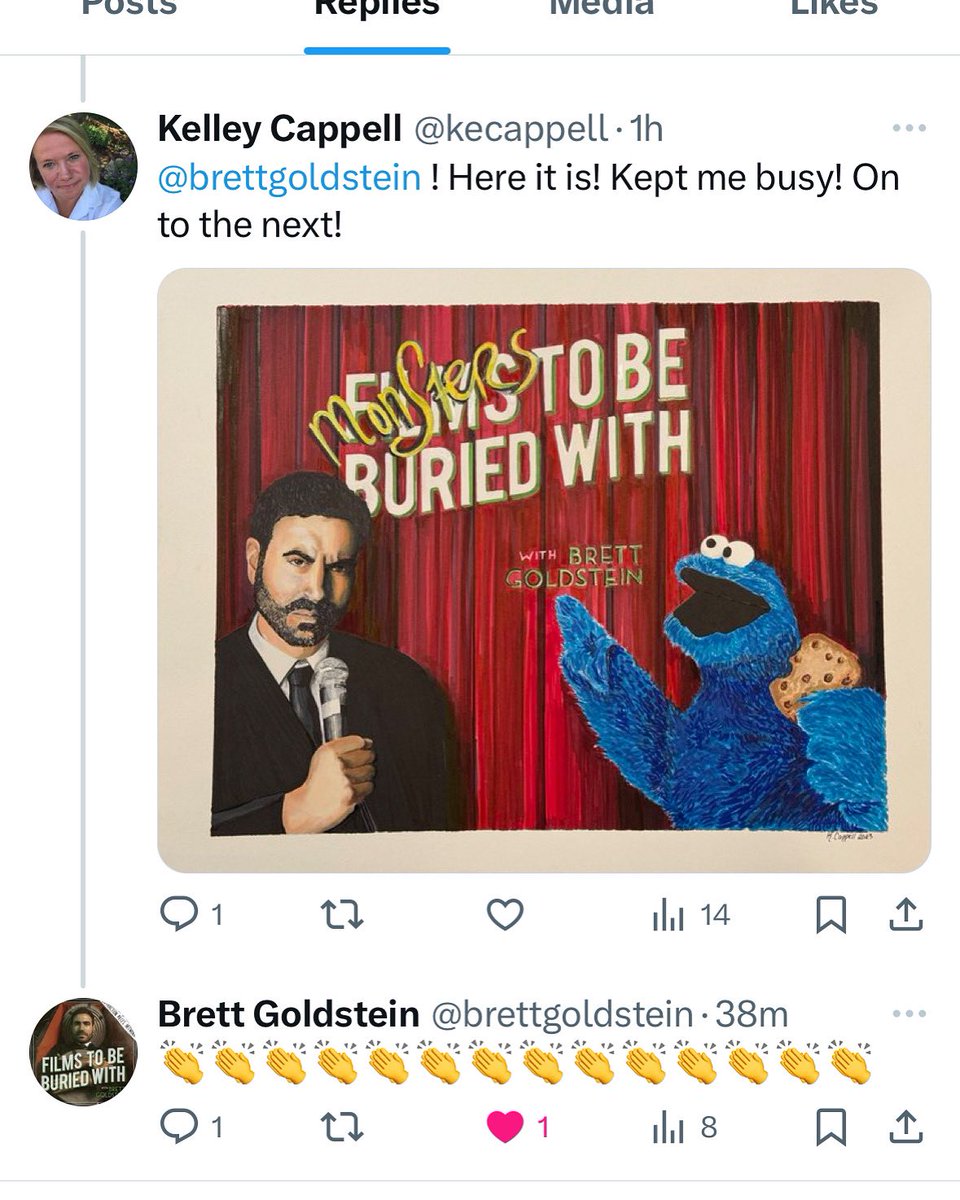 kecappell's tweet photo. @brettgoldstein @BergenPAC Still the highlight of my 2024!! Watched the taping and LOVED it! https://t.co/KFg1tWjl3E