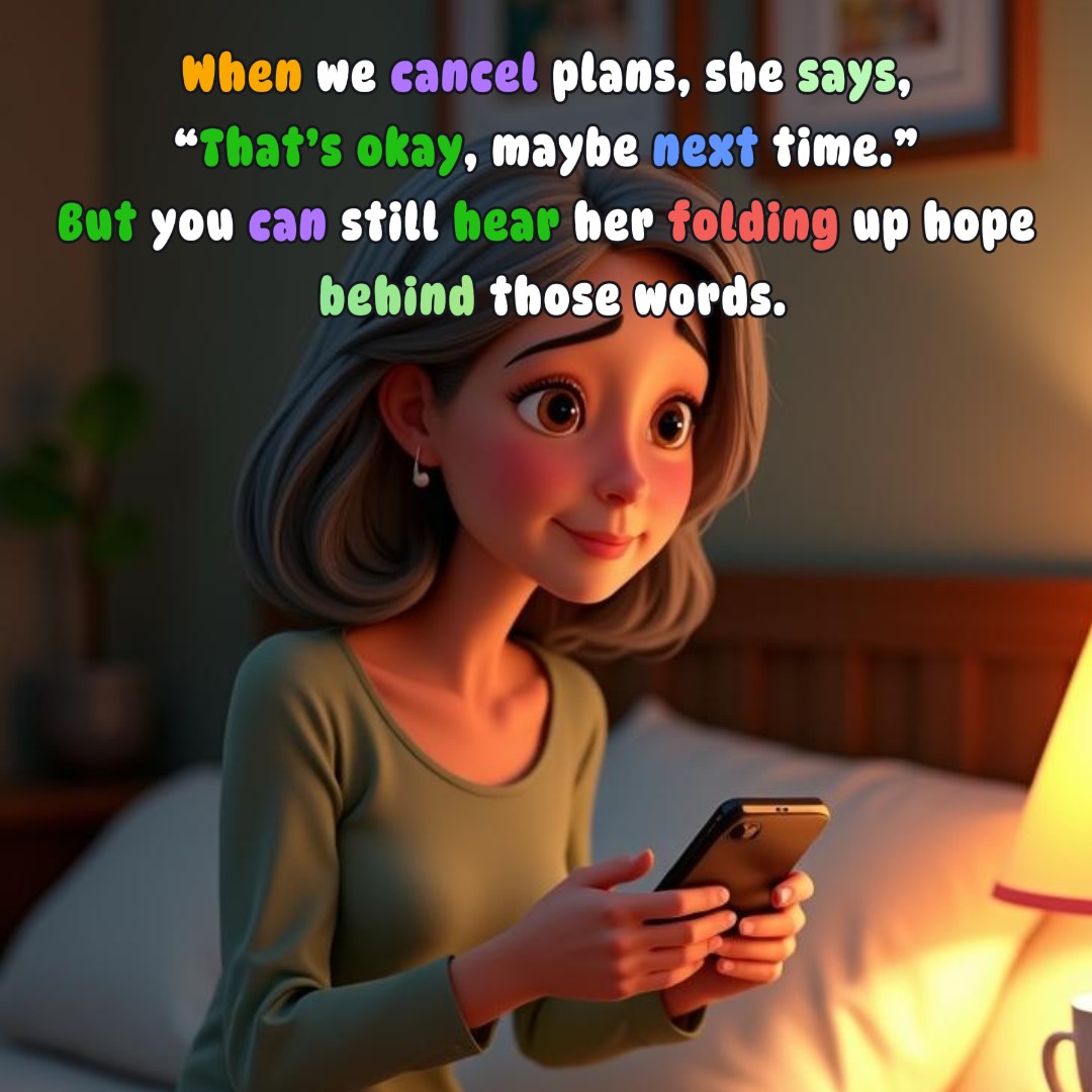 TcmWisdom's tweet photo. She folds up her hope quietly when we cancel plans.
But she still saves a little for next time.
That’s what a mother’s heart does.
#SoftResilience #MomHope #EmotionalStrength #FamilyHeritage #EverydayLove https://t.co/p82dexxPr2