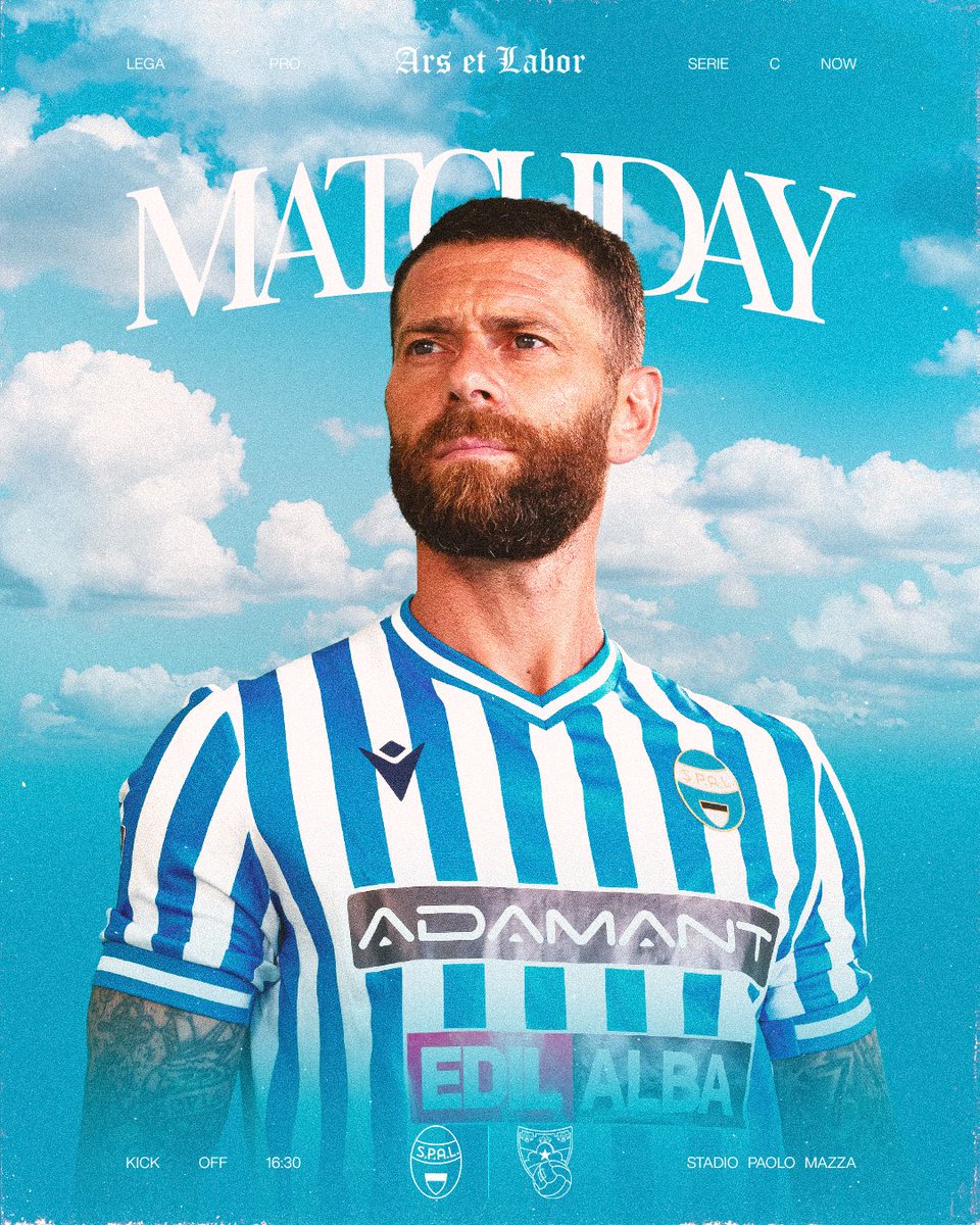 spalferrara's tweet photo. 𝐌𝐀𝐓𝐂𝐇𝐃𝐀𝐘 🤍💙

ℹ️ @seriec Now • Giornata 38
🆚 Gubbio
📆 27/04/2025
⏰ 16:30 CET
🏟️ Stadio Paolo Mazza

📺 Tutte le partite dei Biancazzurri sono visibili in esclusiva su SKY e in streaming solo su NOW TV.

#ForzaSpal #cometogether https://t.co/Mw2JjF3Y4q