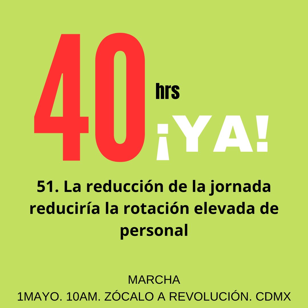 ¿Cuál es la tuya?
#yoxlas40horas #40horasya