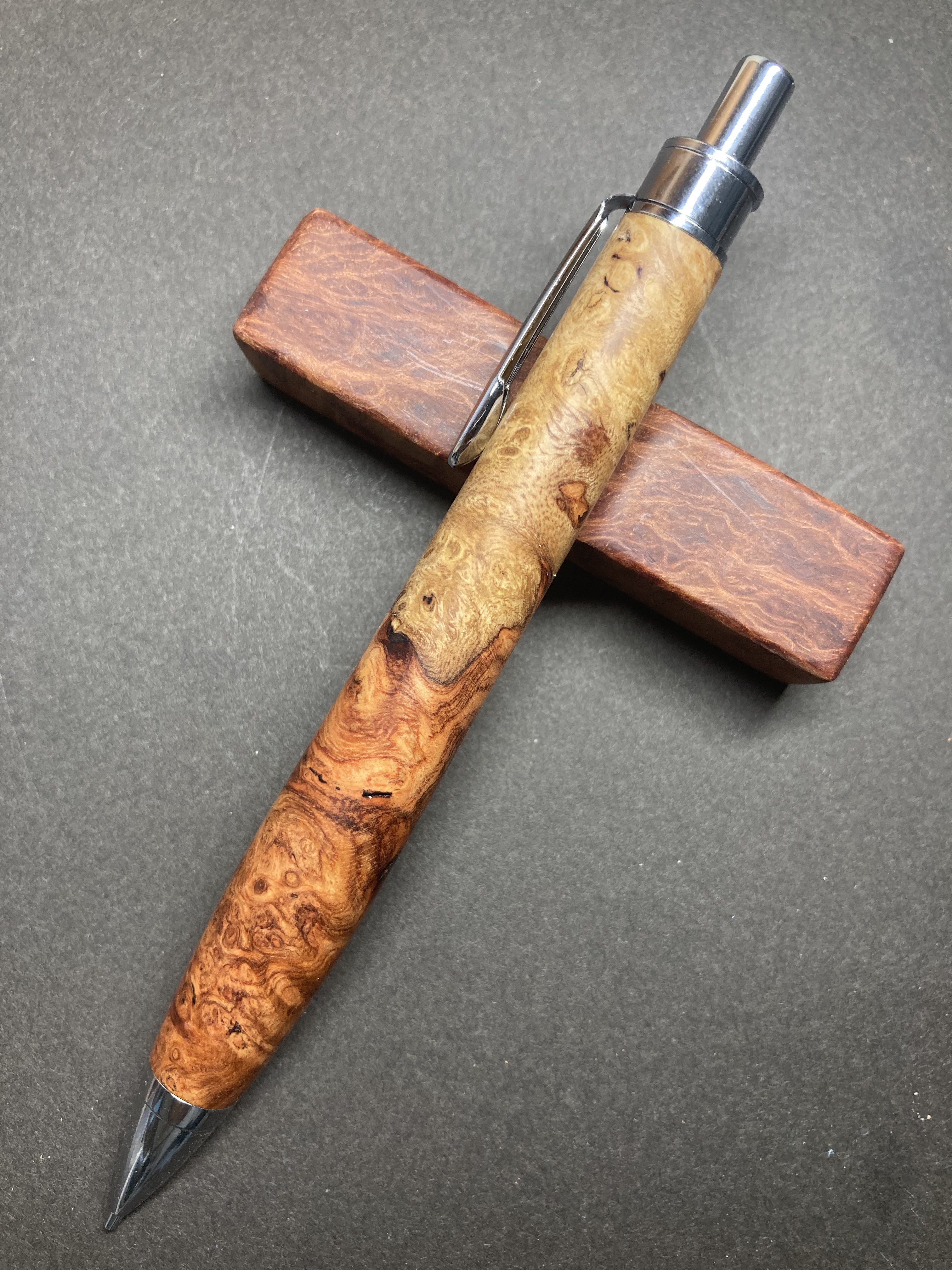 1950年頃初期型◇モンブラン No.344 ニブ14C(585) B太字 赤軸