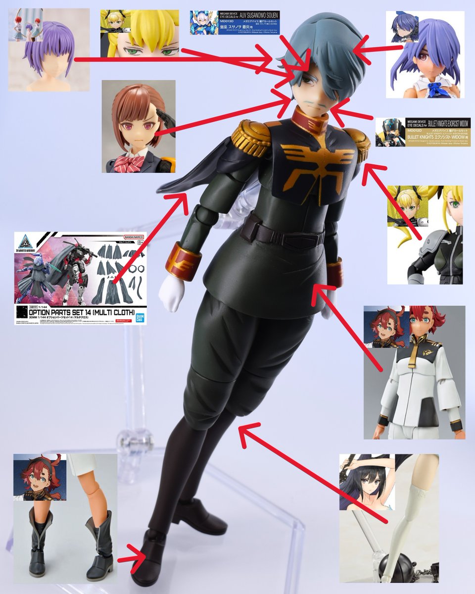 astante_f's tweet image. #今月作ったプラモ晒そうぜ
美プラの新しい可能性を見た4月でした!
機動戦士ガンダム #ジークアクス より シャリア・ブル
はやりに乗っかろうとしたのは認めます。はい。
5月にはもう1人、大佐大好きマンが完成する予定なので、並べて大佐自慢大会をしたいです。