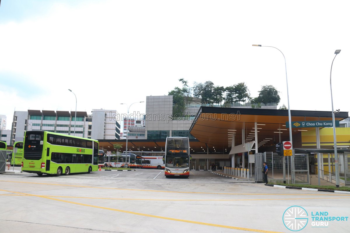 ViscountBP's tweet image. A more accurate comparison is the Bus Interchanges.
This Choa Chu Kang Temporary Bus Interchange station.
Yes, temporary, i.e sementara.