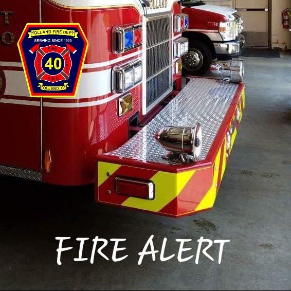 Tolland Fire is responding to a report of a fully involved tractor trailer fire on I84 West prior to the Mountain Spring overpass. Please use caution in the area.