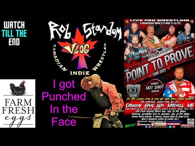 I get punched in the face and also scramble some eggs. Check out my new vlog 
youtu.be/Wle0-5EtM_k
