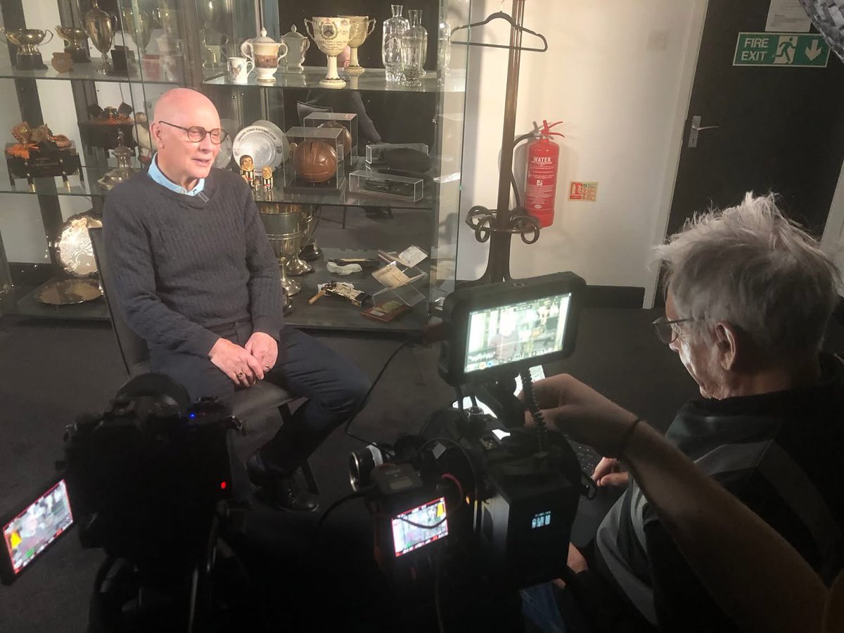 GTFCHeritage's tweet image. Latest batch of filming for the heritage documentary competed Friday.

Thanks to everybody that came into the club this week. 

Still looking for somebody to talk 1930’s (likely 2nd hand ‘dad/grandad said’). If you can help, please get in touch!

#GTFC