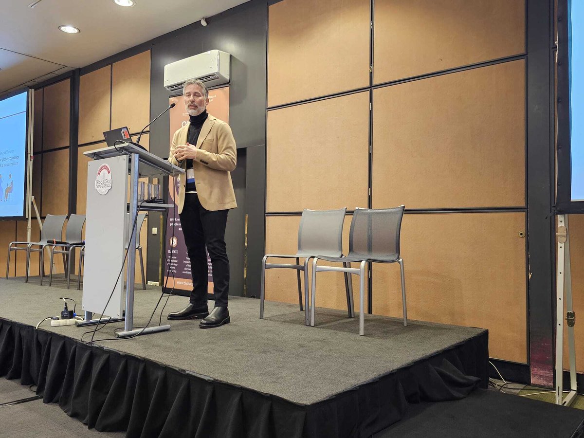 Day 3 of #GSChampion2025 kicked off with Jeremy Foreman of Pfizer, who shared how AI can boost skin health by listening to more voices, speeding up treatments, and improving access—highlighting Pfizer’s Accord and the themes of Listen, Learn &amp; Lift. #GlobalSkin #Dermatology