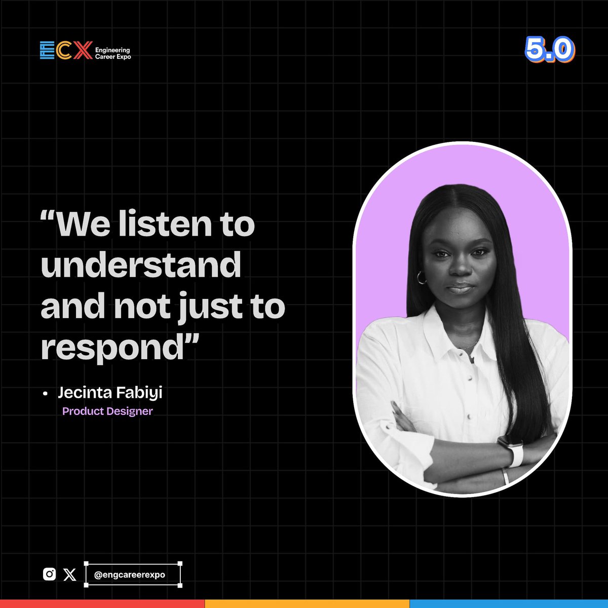 Yesterday’s session highlighted the power of intentional listening in effective communication. 

Thank you to everyone who joined! 

We’ll be back next Saturday—don’t forget to register 💙💛❤️

Registration link: tix.africa/ecx-soft-skill…