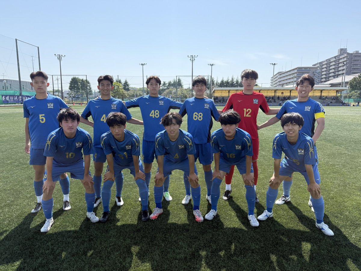 試合結果】 🗓️4/27(日) 🔵千葉県2部リーグ ✔️日体大柏B 1-0 習志野