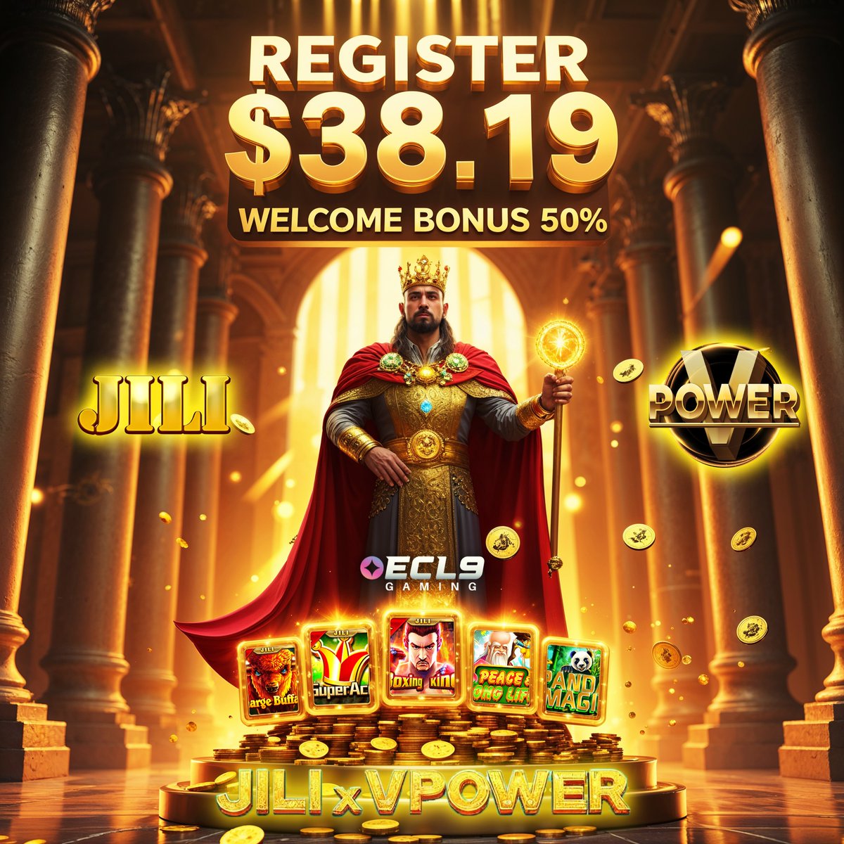 ECL9_official's tweet photo. 👇 Join Now &amp; Experience First! 
📷 https://t.co/KaOQSjpIGJ 

No tricks, no gimmicks — just fair play and real W1Ns! At ECL9 Gaming, we believe in 100% transparency and genuine rewards for every player.  

#AUPokies #TransparentWins #RealRewards #ECL9Gaming #AussieCasino https://t.co/Z2SQTrEpzA