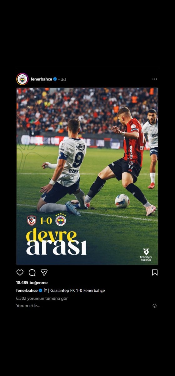 Hakem Dzeko'nun ayağı sana girsin.