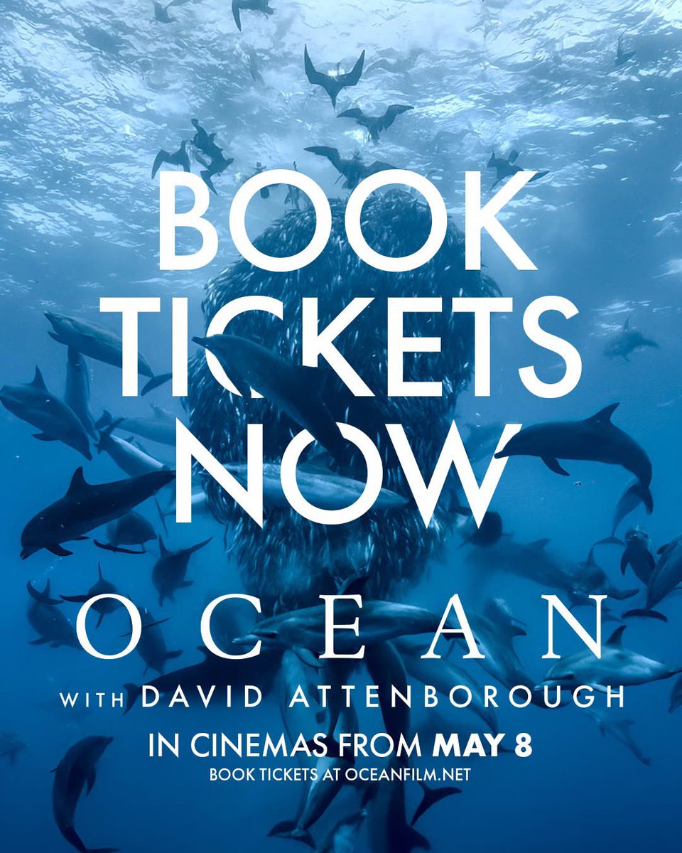 🌊 Ocean with David Attenborough screening from May 8. 🎟️ Book here 👉 wtwcinemas.co.uk/film/ocean-wit…