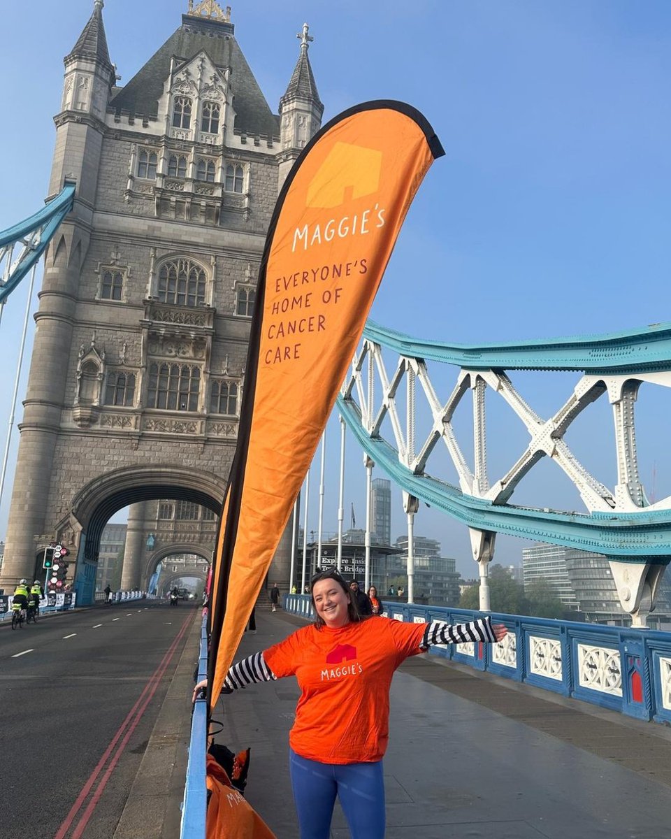 We're all set up at our <a href="/LondonMarathon/">TCS London Marathon</a> cheer points on Tower Bridge and Embankment! Good luck to everyone in #TeamMaggies taking part today - we'll see you at the finish line! 🏃🧡🏅 #londonmarathon2025