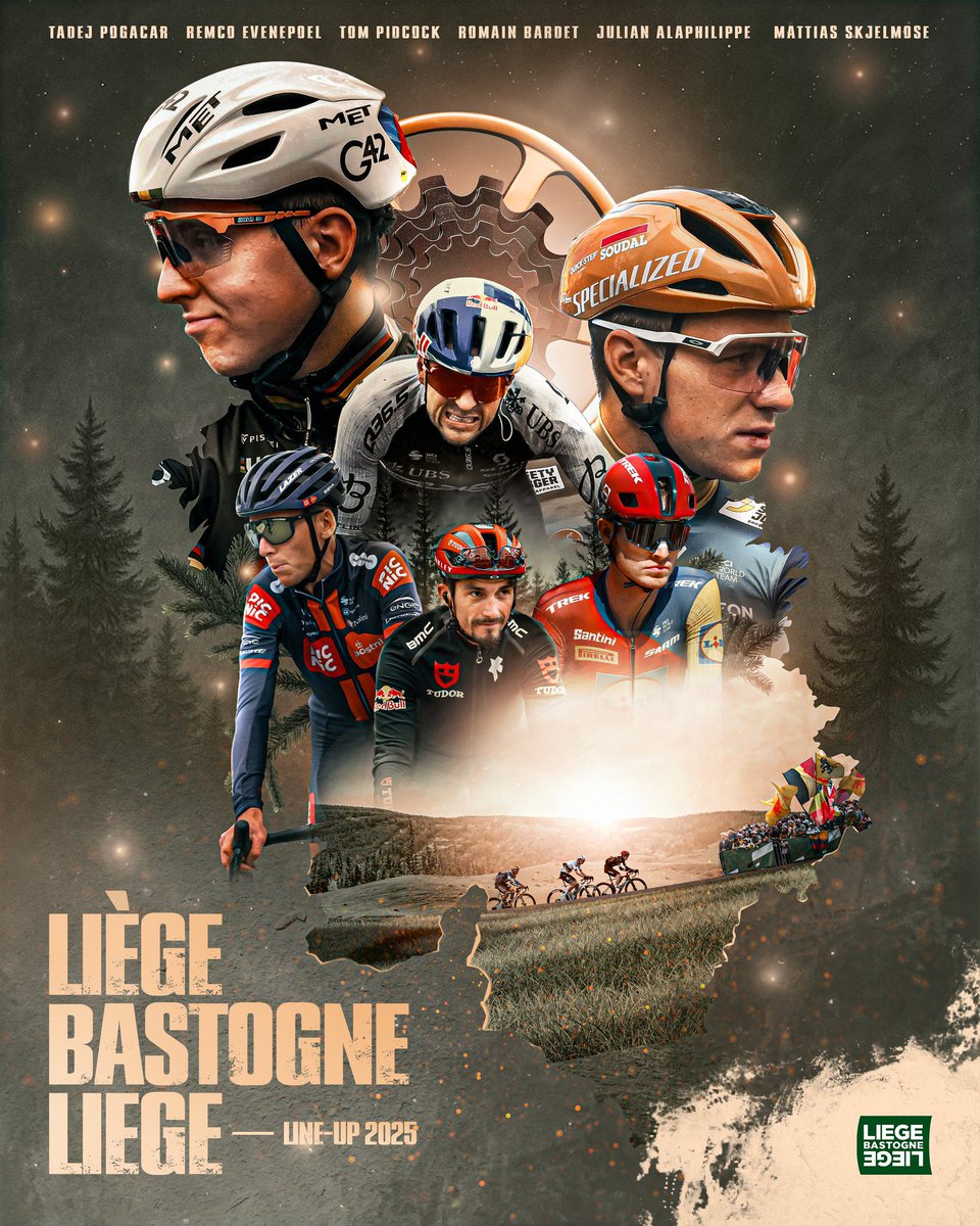 27 kwietnia <a href="/LiegeBastogneL/">Liège-Bastogne-Liège</a> 🇧🇪 
Zapraszamy z <a href="/TomaJaro/">Tomasz Jaronski</a> 🎧 😊

12:00 @StreamMaxPolska 🖥️
12:30 <a href="/Eurosport_PL/">Eurosport Polska</a> 📺 

#LBL #EurosportPolska #max