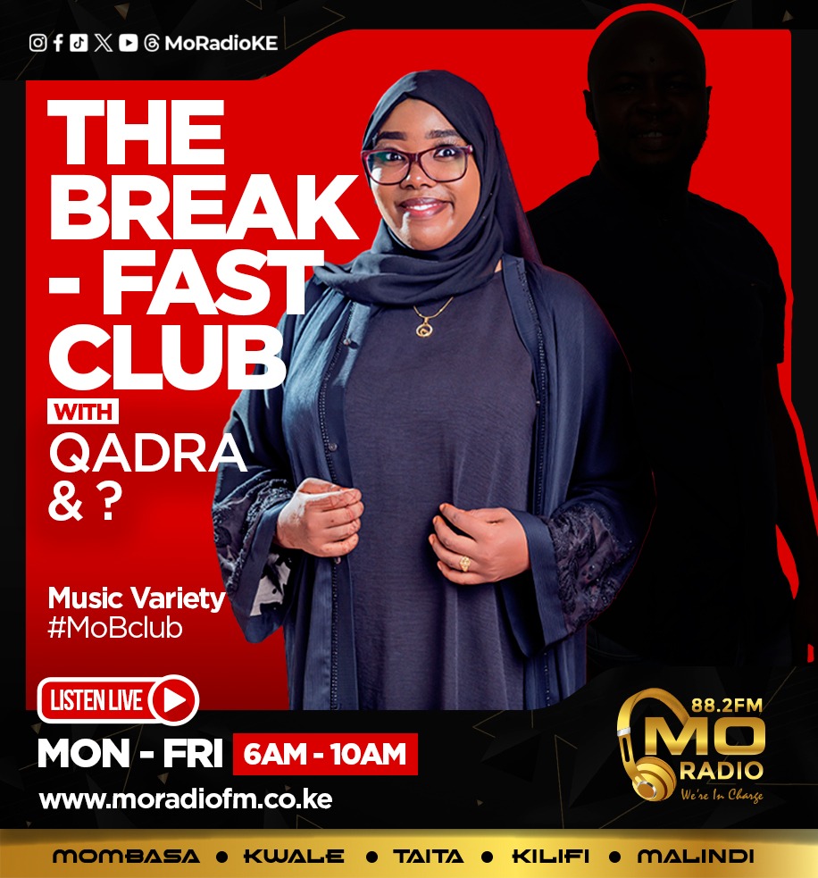 MoRadioKE's tweet image. Something BIG is cooking on The Breakfast Club,New Dawn,New Energy,Bigger and Better.🤗

Hii sasa ndio ile Dynamic Duo💪

Guess,ni nani unadhani atakuwa anaingia kwenye #MoBclub kuanzia kesho?

Sms line 23440

#MoBclub #moradioke #WeAreIncharge