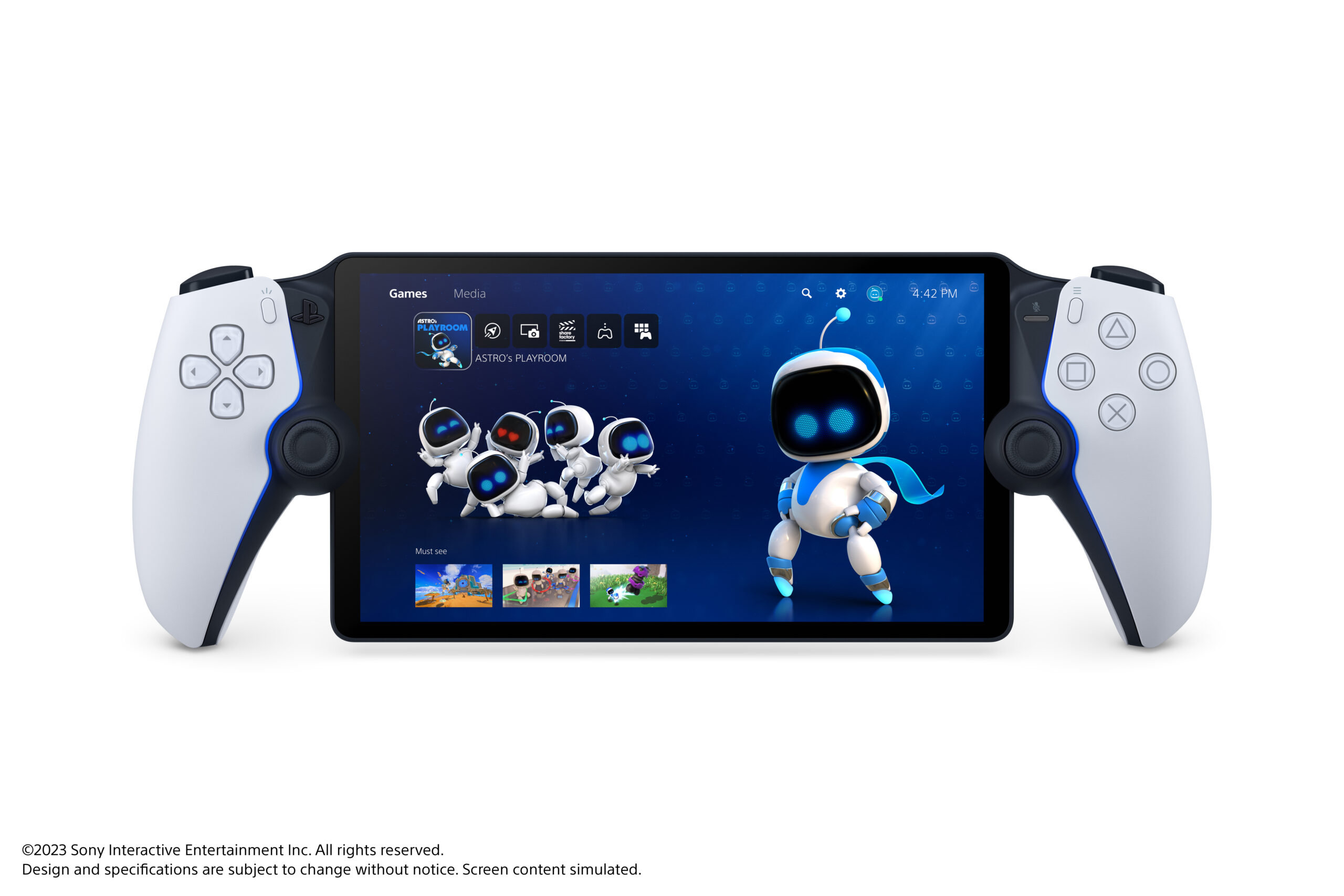 Sony PlayStation Portal Remote Player Midnight Black