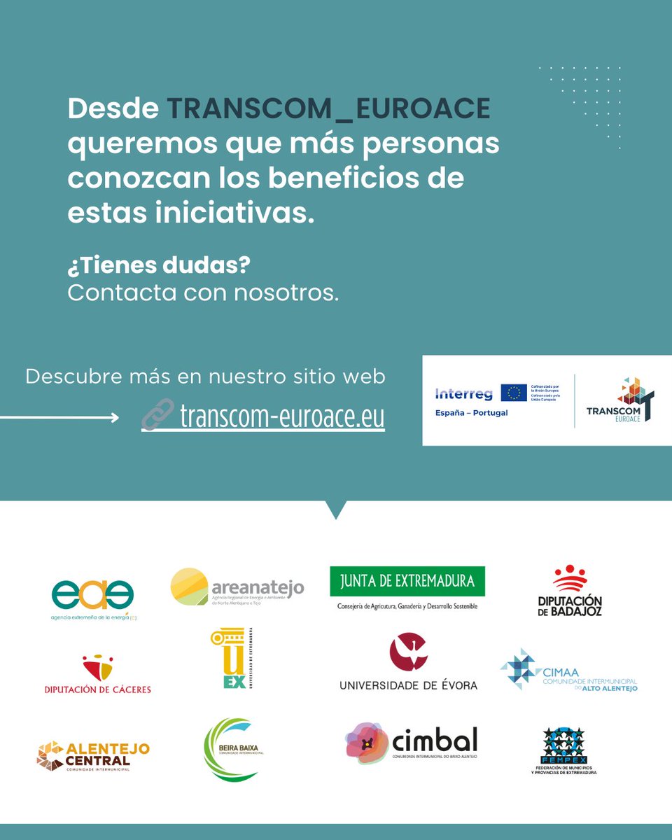 🌍 Caso de éxito en Portugal: Coopérnico, cooperativa energética con más de 5.000 miembros.
🔋 Actividades: compra agrupada, energía 100% renovable y eficiencia energética.
📈 Objetivo: nuevas plantas solares y estaciones eólicas.
🧩 Apoyan la creación de comunidades energéticas.