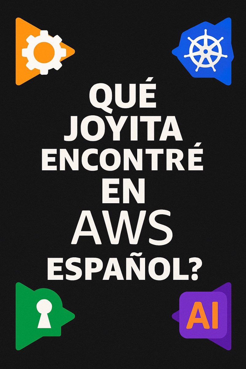 Charlas técnicas de AWS tweet media