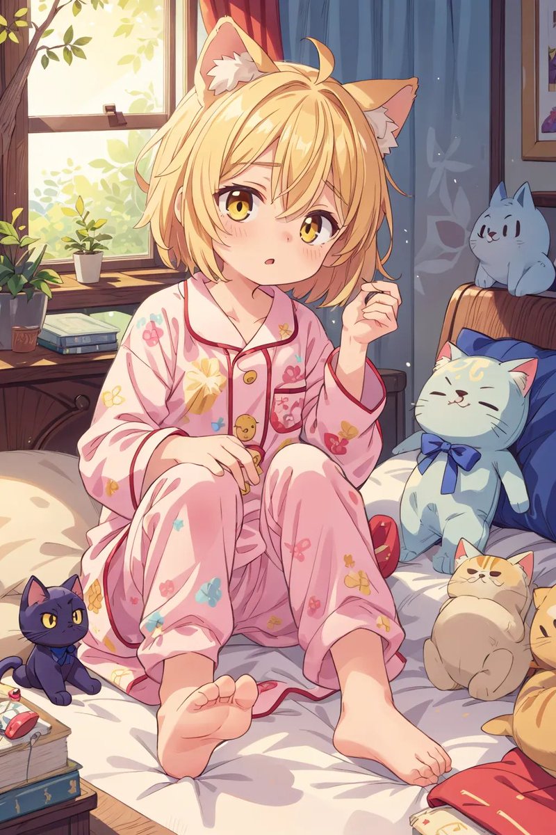 Not happy to get up early
#AIart #AIイラスト #AIgirl #animegenius