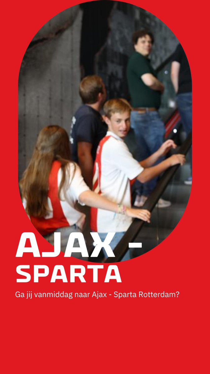 Vanmiddag naar Ajax - Sparta? Lees hier alles over je bezoek aan de Johan Cruijff ArenA: johancruijffarena.nl/kalender/39320…