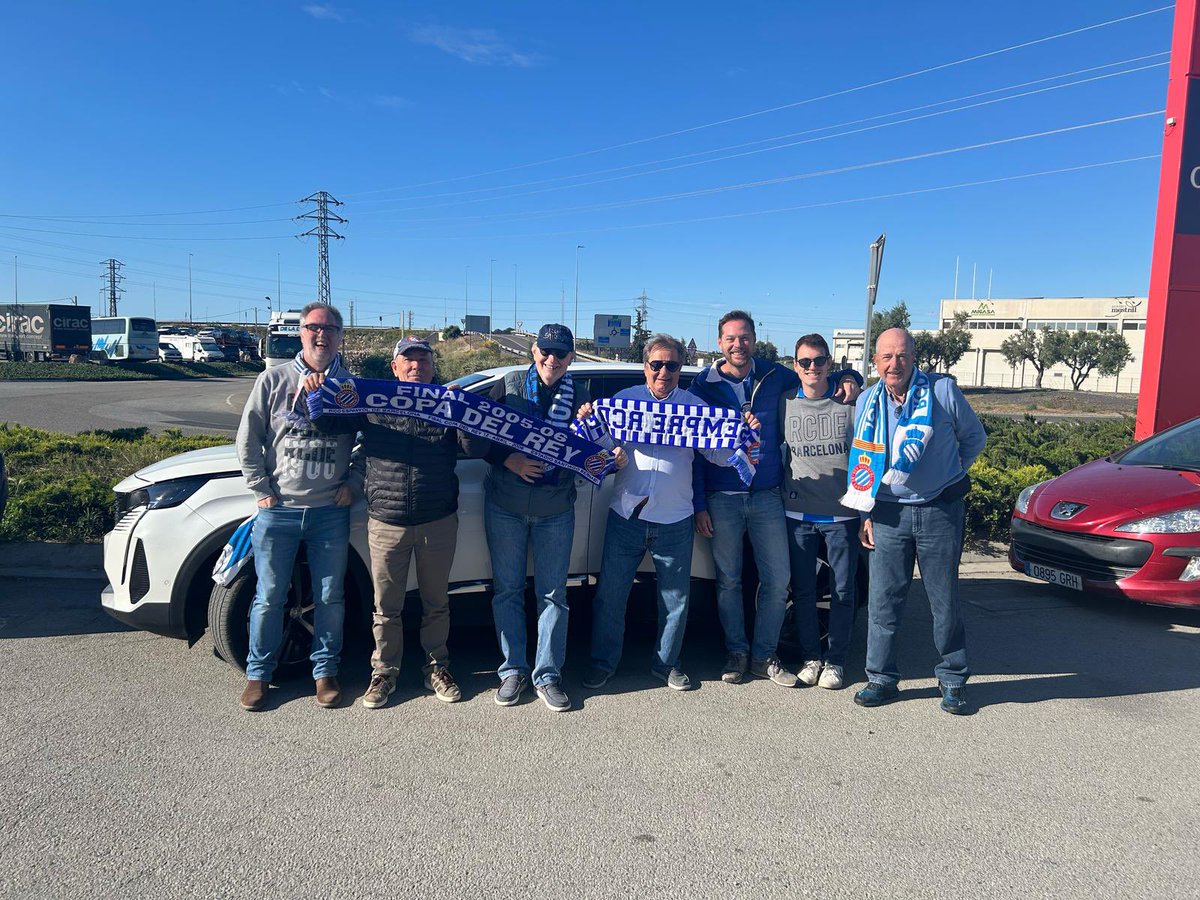 PericosSantCu On Tour. Camí de Villarreal #rcde #pericossantcuontour