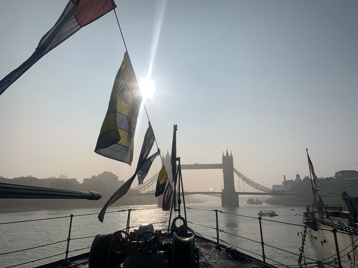 HMS Cattistock (@hmscattistock) on Twitter photo Good luck to all those running <a href="/LondonMarathon/">TCS London Marathon</a> today. Beautiful day on the Thames for it. Good luck to all those running <a href="/LondonMarathon/">TCS London Marathon</a> today. Beautiful day on the Thames for it.