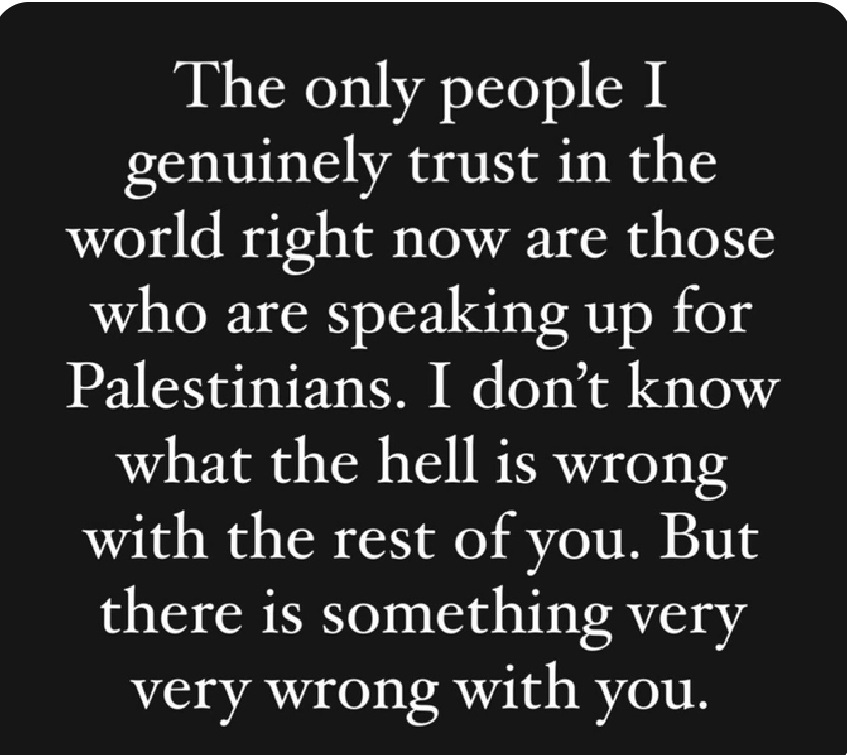 The only free place on Earth is GAZA