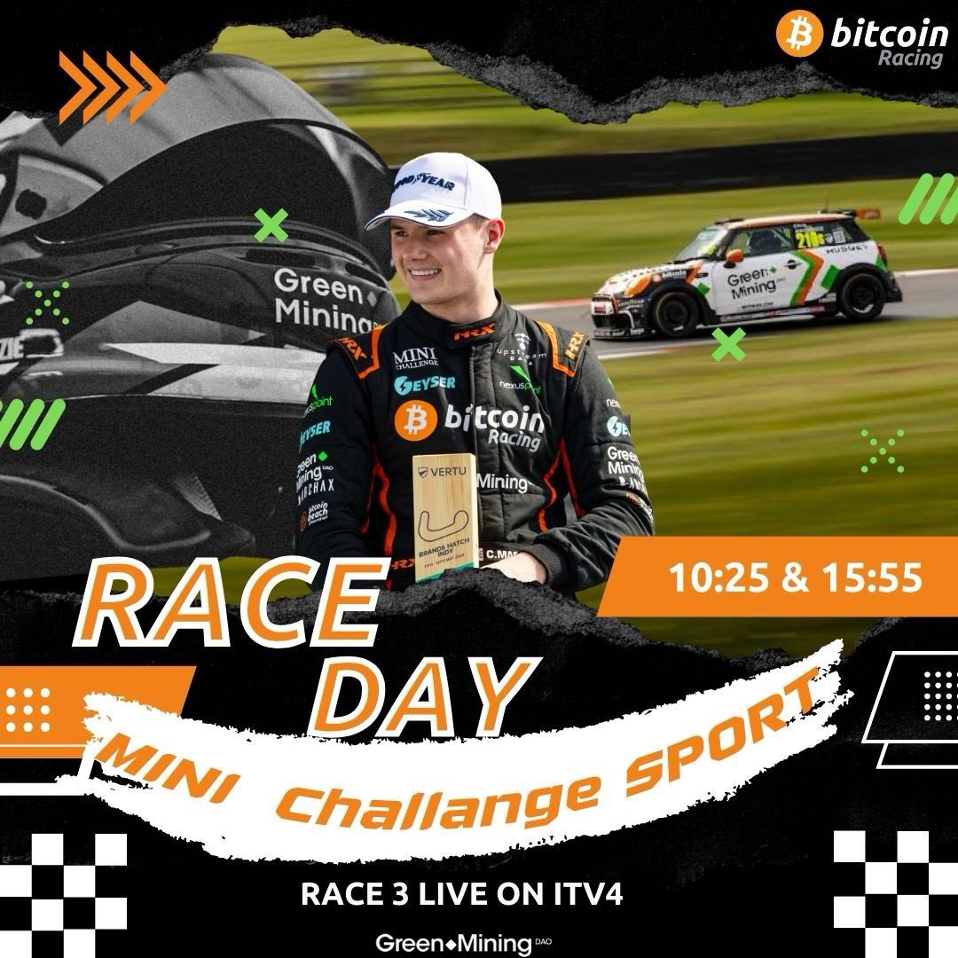Day 2 at Donnington 🏎️

Hoping for some luck from Satoshi 🤞🏻

Tune in on ITV4 to watch race 3 at 3:55pm