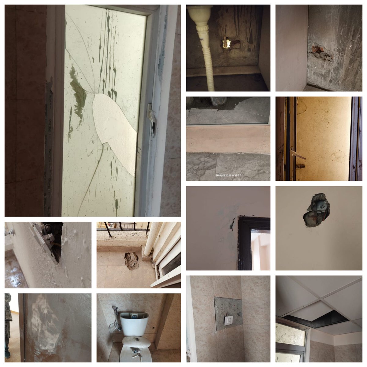 Disappointing experience with <a href="/NBCC/">NBCC</a>'s finishing work! The quality is subpar, with numerous defects and issues. It's unacceptable for a premier construction company to deliver such shoddy work. 

@Officalnbcc @bhupee @AoADreamvalley