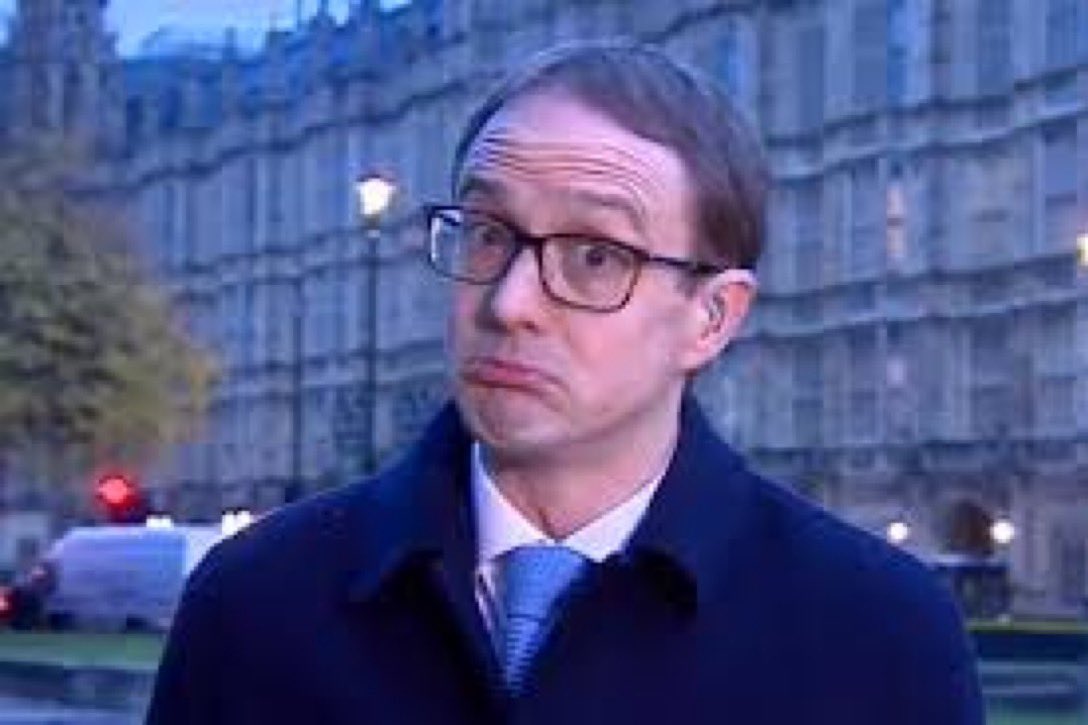 What time is Chris Mason investigating Prince William wearing a blue suit at the Popes funeral? 
#bbclaurak