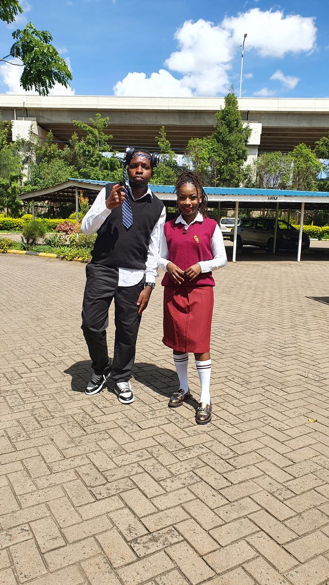 Y254Channel's tweet photo. Praise Jesus! Class is in session with Headgirl @Miriam_Odanga na DH prefect @Djandyckenya . Tag all your classmates wale wa special diet. Ni chakula gani hukupenda shule? #JCCircle #Backtoschooledition on #SecondService https://t.co/3z9Ar8shuA