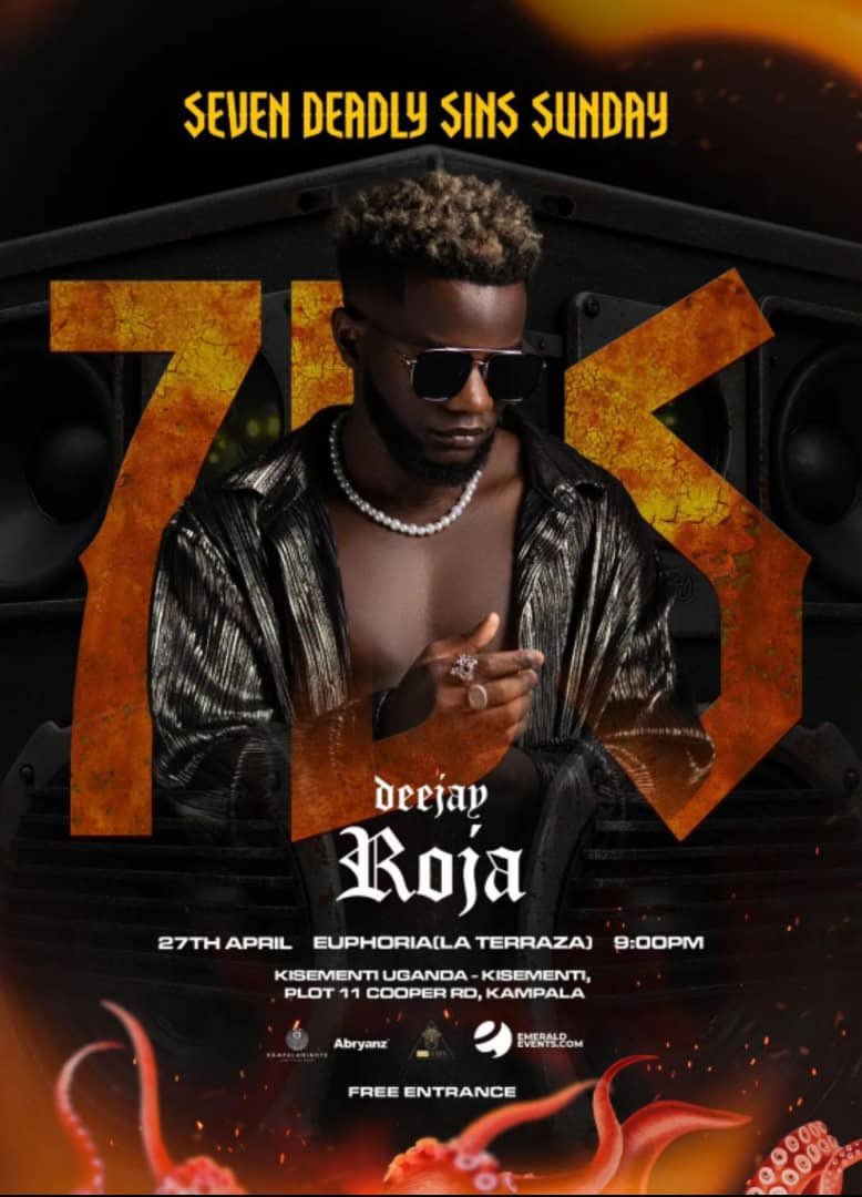 Seven deadly sins with 7* <a href="/DjRoja/">#Goddid🙏🏻</a> ,a party you shouldn’t miss 😋😋