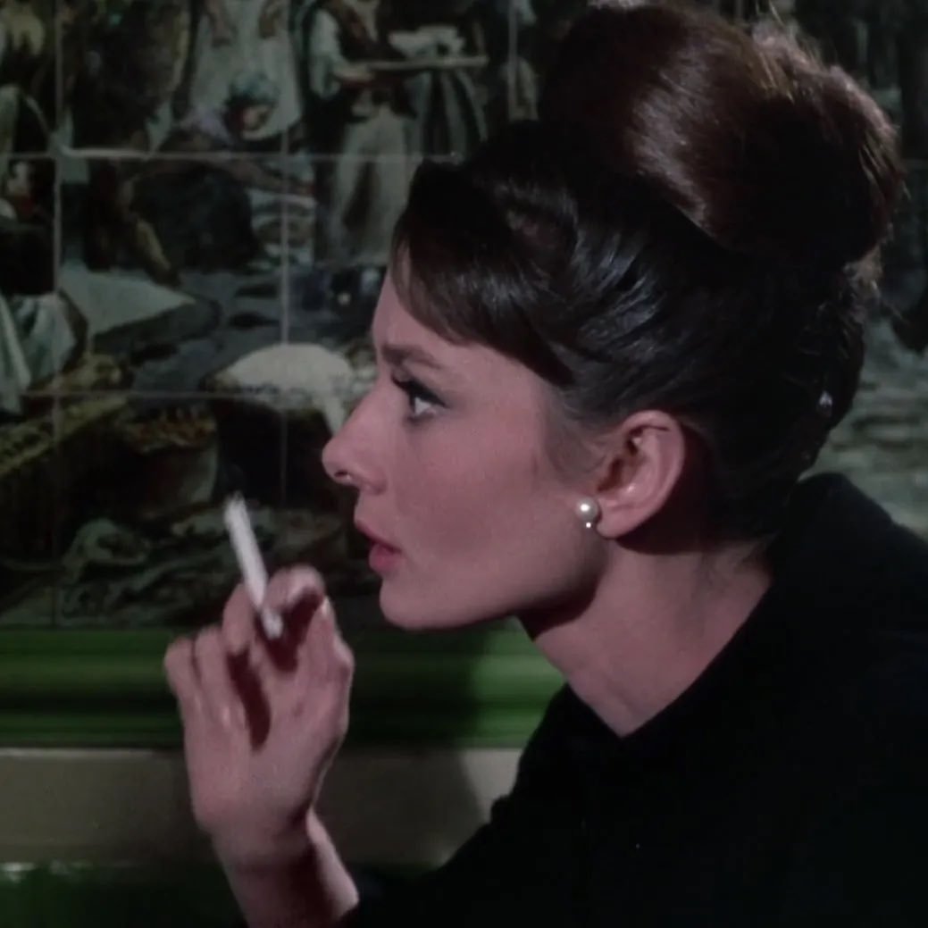 audrey hepburn in charade (1963)