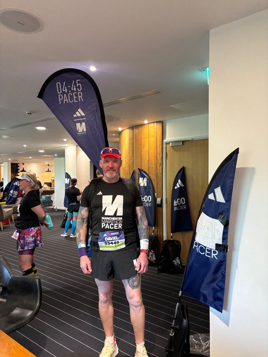 Ready for pacing duties! <a href="/Marathon_Mcr/">Manchester Marathon</a> #ManchesterMarathon   ☺️
